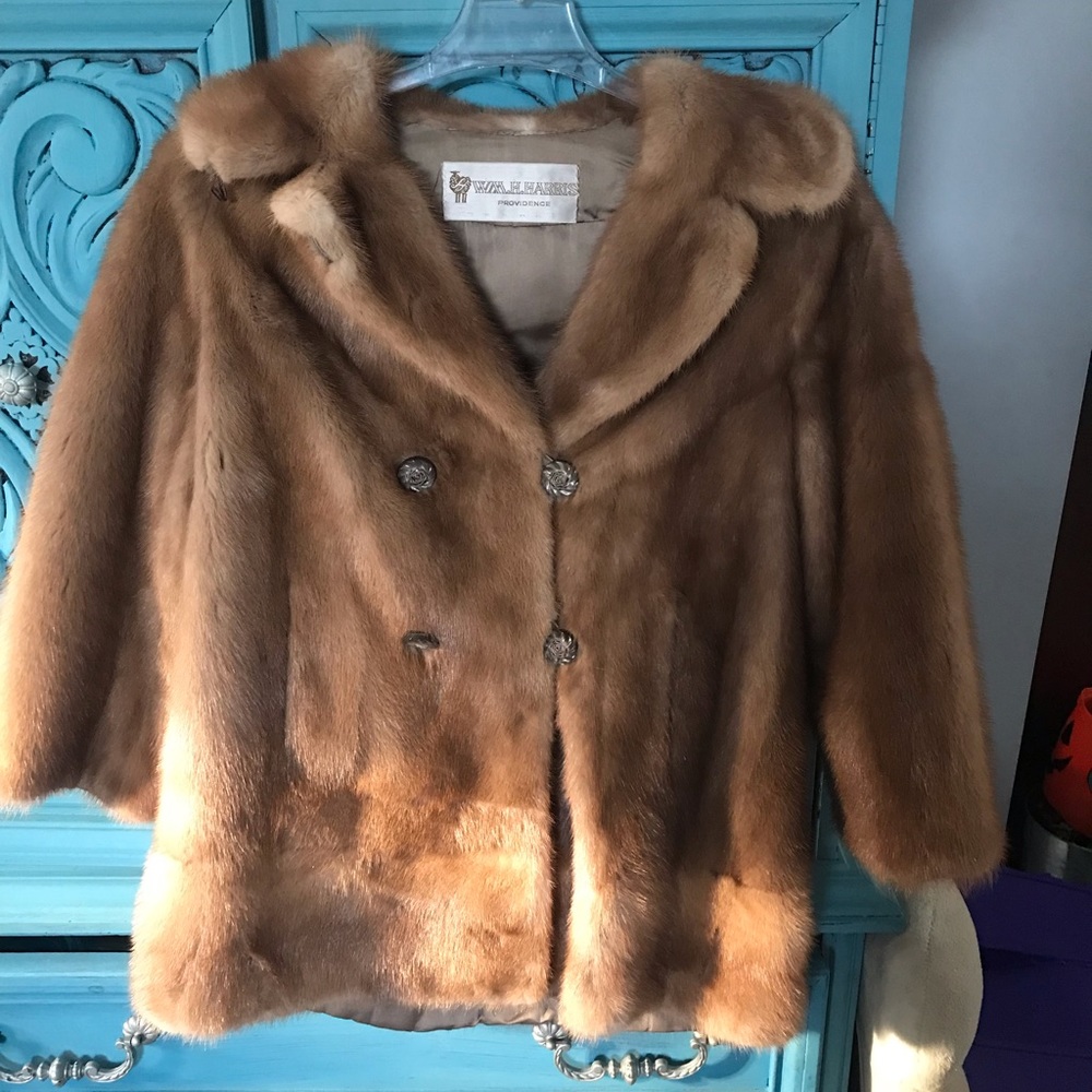 Vintage genuine mink jacket